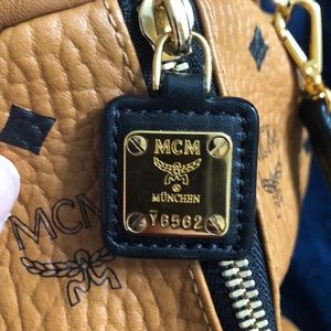 SOLD SOLD. MCM Zoo Rabbit crossbody Cognac edition.